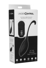 XR Brands Silicone Vibrating Egg with Remote Control