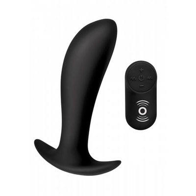 Image of XR Brands Silicone Prostate Vibrator with Remote Control