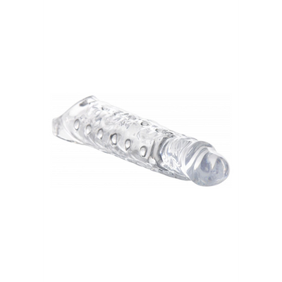 Image of XR Brands Transparent Penis Sleeve - 3 / 7,5 cm