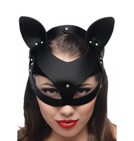 XR Brands Bad Kitten - Leather Cat Mask