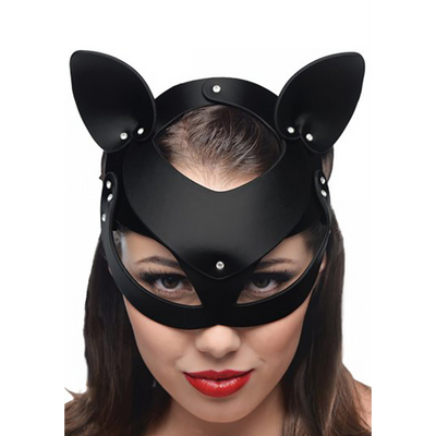 Image of XR Brands Bad Kitten - Leather Cat Mask