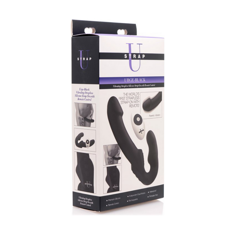 XR Brands Strapless Strap-On with Remote Control