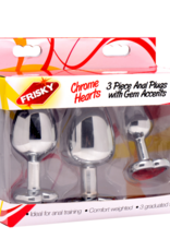 XR Brands Anal Plugs - 3 Stuks