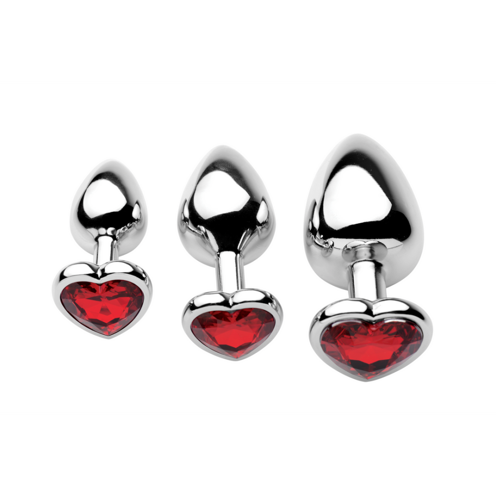 XR Brands Anal Plugs - 3 Stuks