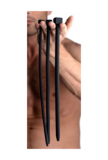 XR Brands Screw-On Luxury Silicone Urethral Sounding