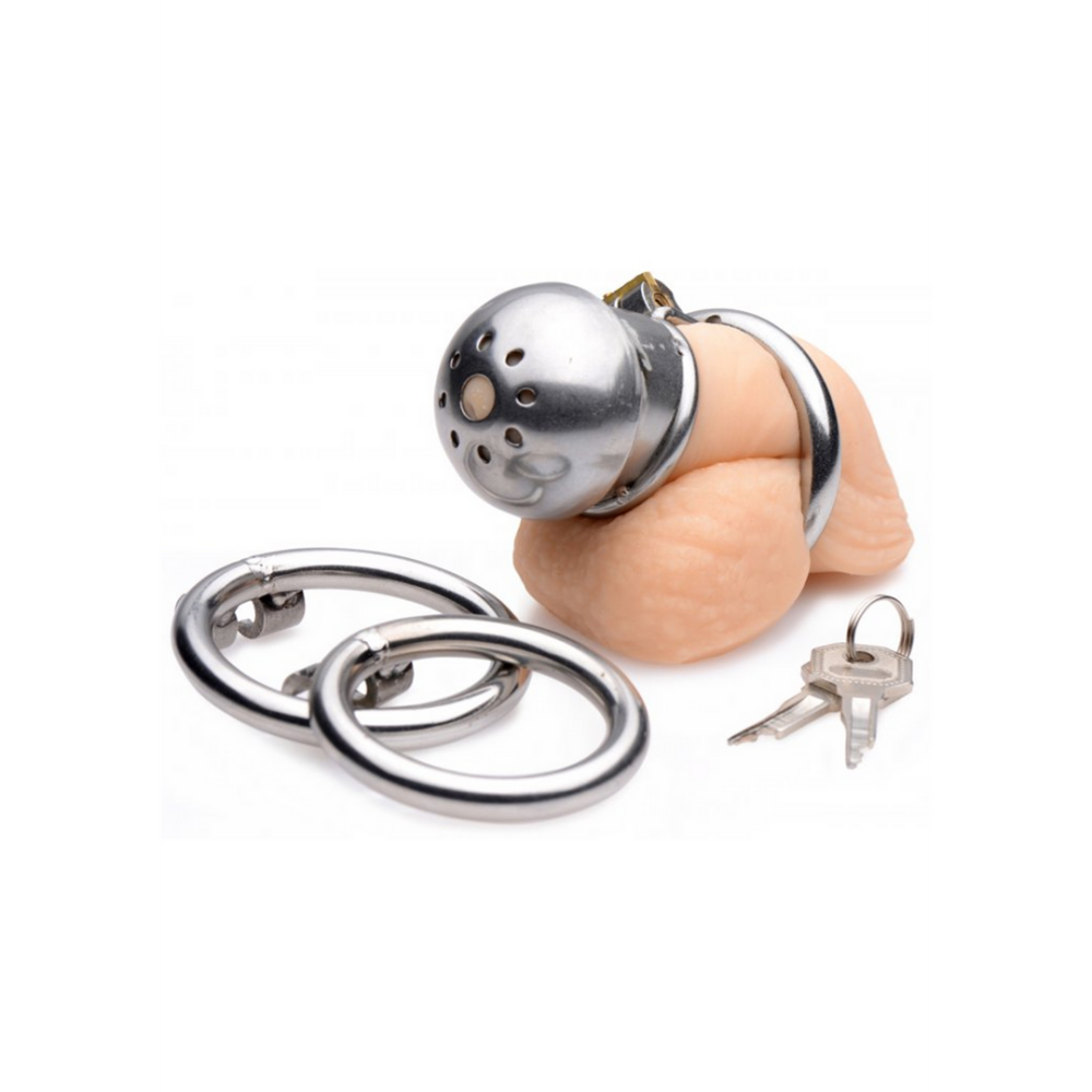 XR Brands Exile Deluxe - Lockable Chastity Cage