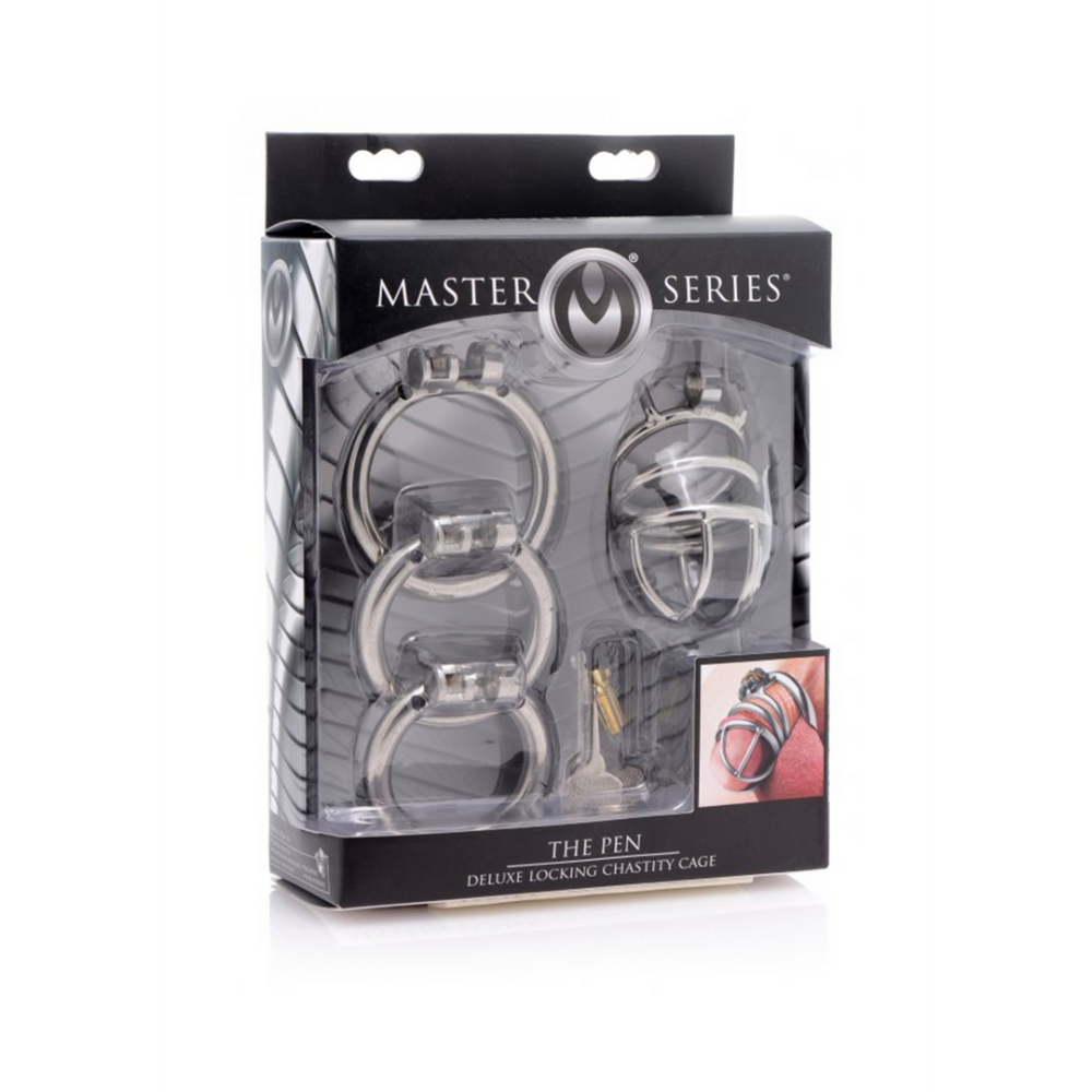 XR Brands The Pen Deluxe - Lockable Chastity Cage