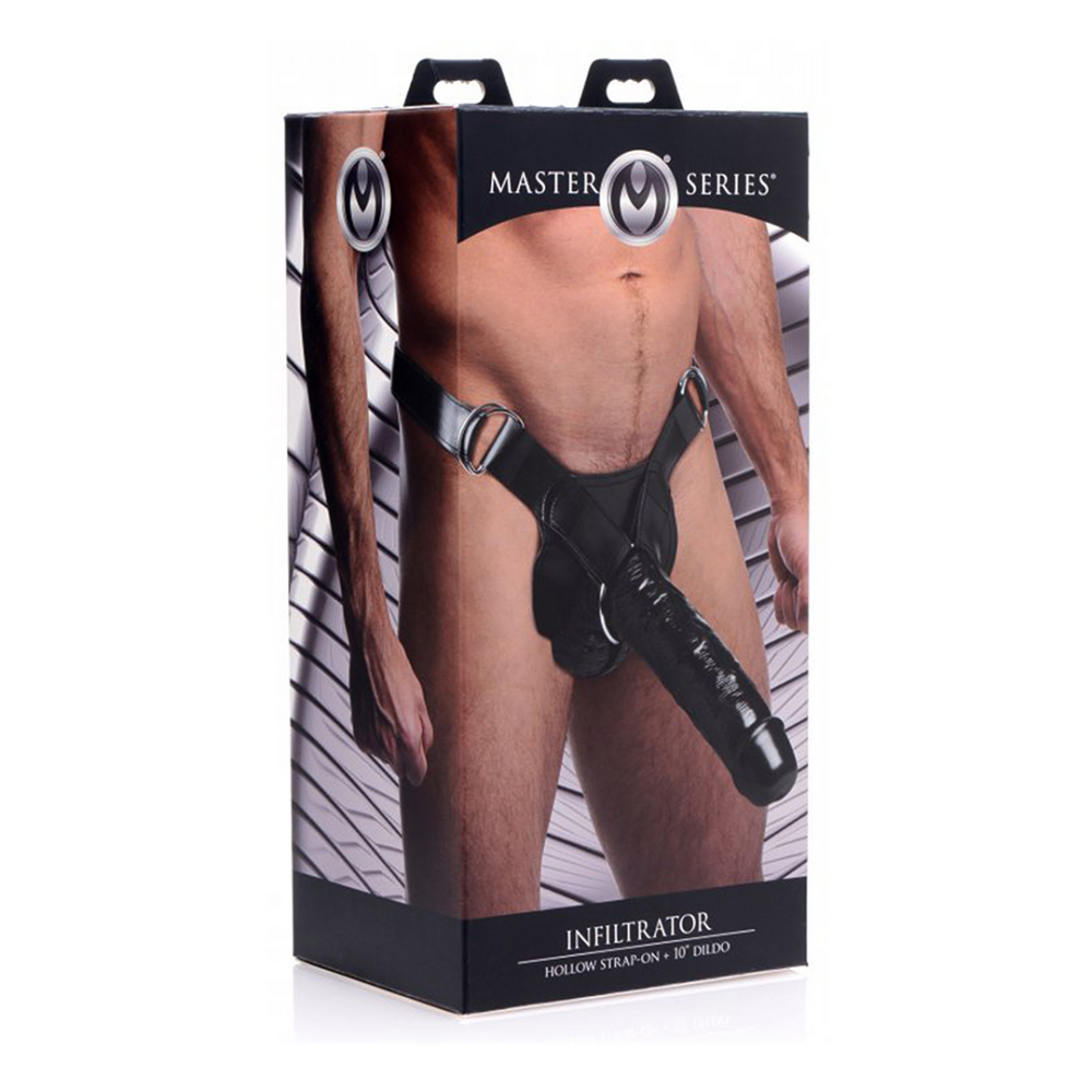 XR Brands Infiltrator - Hollow Strap-On