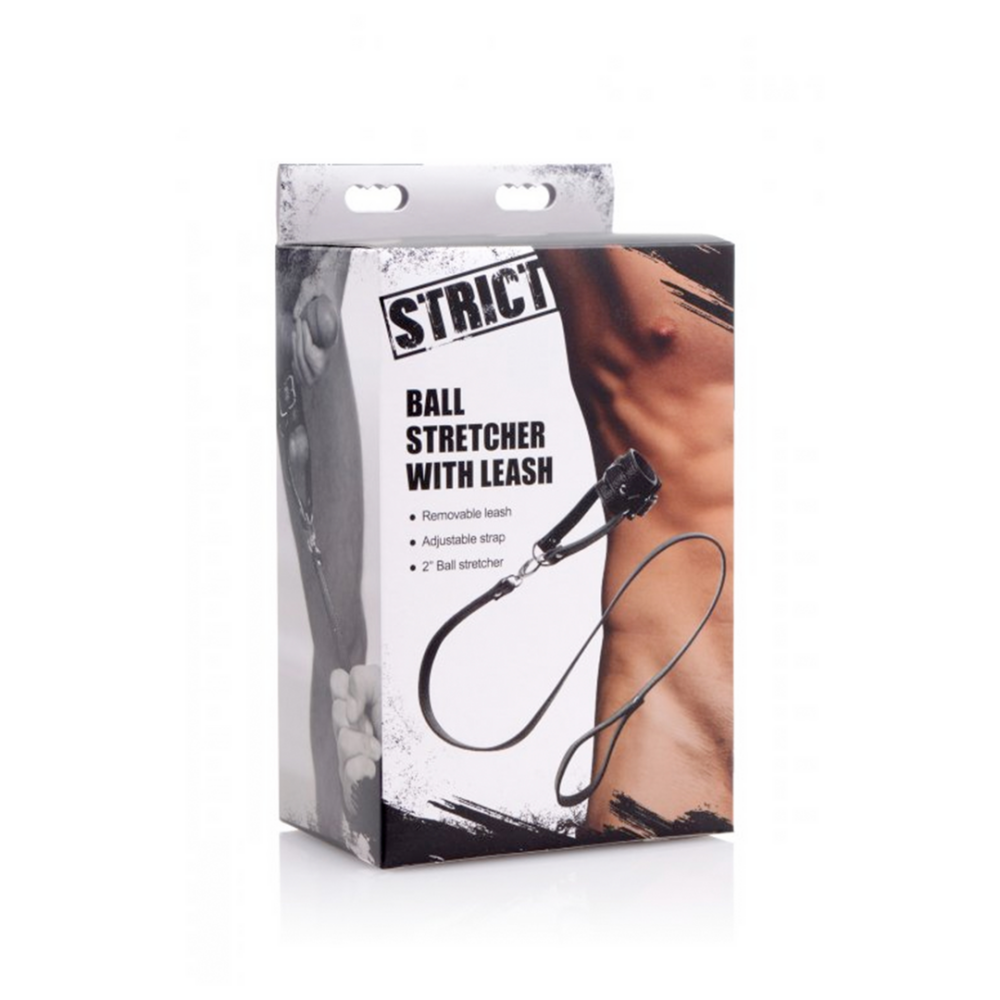 XR Brands STRICT - Ball Stretcher with Strap