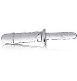 XR Brands Brutus - Glass Dildo Thruster