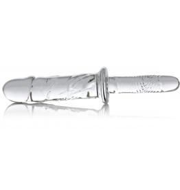XR Brands Brutus - Glazen Dildo Thruster