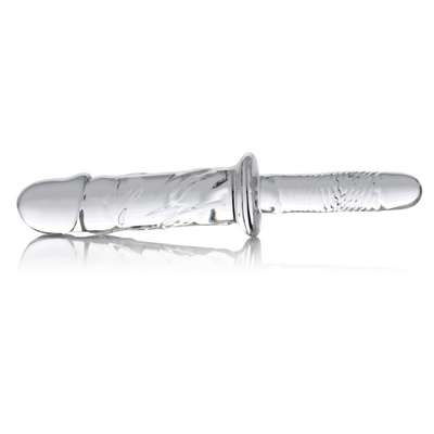 XR Brands Brutus - Glass Dildo Thruster