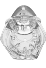 XR Brands Detained 2.0 - Restrictive Studded Chastity Cage