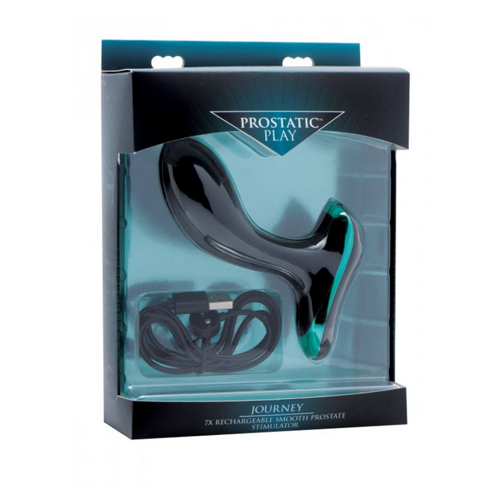 XR Brands Prostatic Play Journey - Rechargeable Smooth Prostate Stimulator
