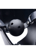 XR Brands Pup - Puppy Speelmasker + Ademend Ballgag