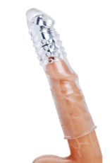 XR Brands Vibrating Penis Sleeve with Bullet