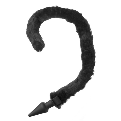 Image of XR Brands Bad Kitty - Silicone Cat Tail Anal Plug