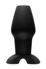 XR Brands Invasion - Hollow Silicone Butt Plug - Large