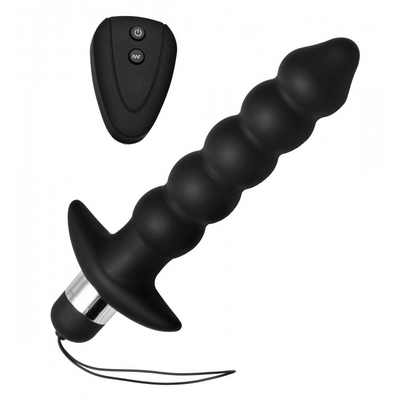 Image of XR Brands Wireless Vibrating Anal Beads with Remote Control