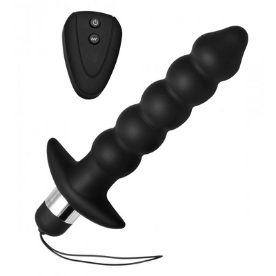 Image of XR Brands Wireless Vibrating Anal Beads with Remote Control