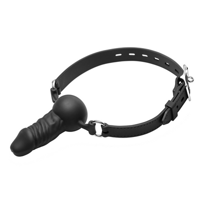 Image of XR Brands Suppressor - Silicone Face Banger Gag