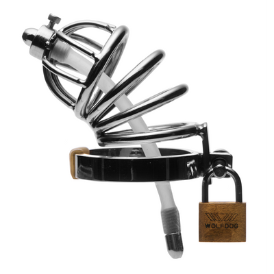 Image of XR Brands Stainless Steel Chastity Cage