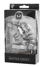 XR Brands Stainless Steel Chastity Cage