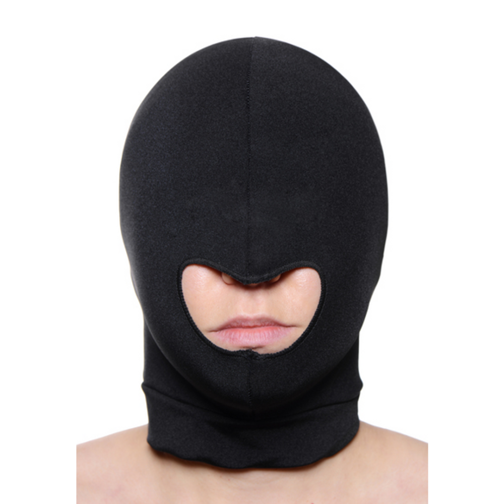 XR Brands Blow Hole - Open Mouth Spandex Face Mask