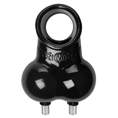 Image of XR Brands Possessor - Electro Scrotum Sac Cockring with Balls