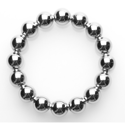 Image of XR Brands Meridian - Cockring with Beads - M/L