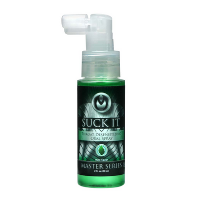 XR Brands Suck It - Throat Desensitizing Oral Spray - 2 oz / 60 ml