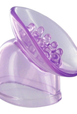 XR Brands Lily Pod - Wand Attachment - Purple