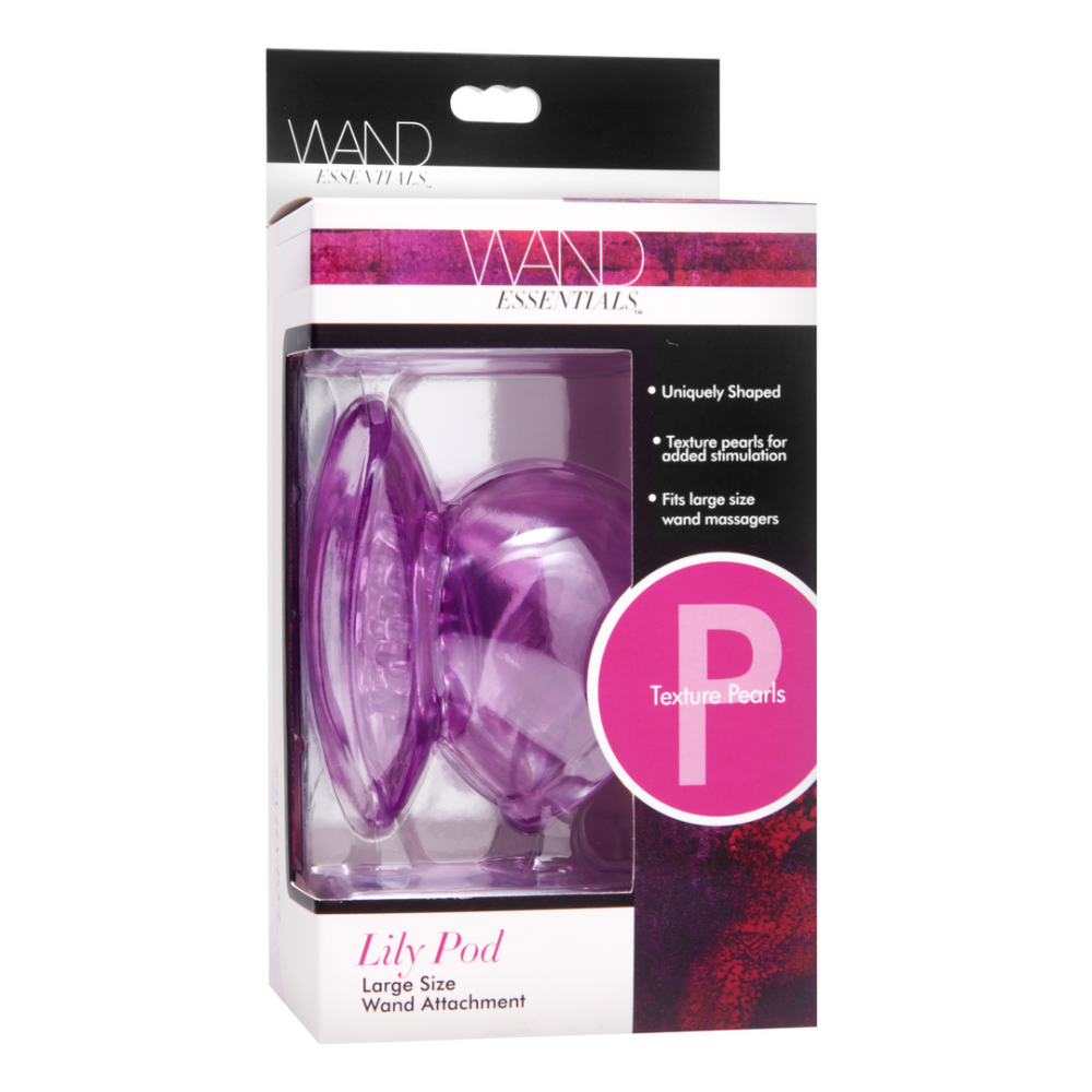 XR Brands Lily Pod - Wand Attachment - Purple