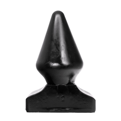 Image of All Black Butt Plug - 9 / 23 cm 