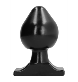 All Black Butt Plug - 7 / 19 cm