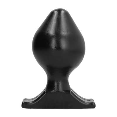 Image of All Black Butt Plug - 6 / 16 cm 