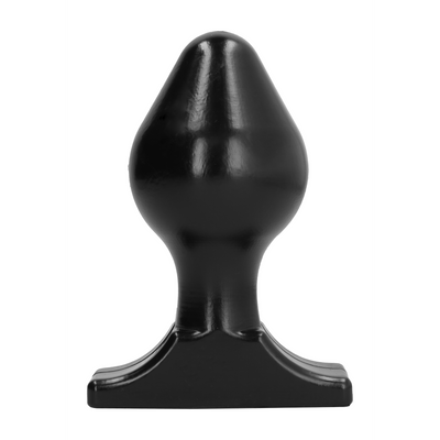 Image of All Black Butt Plug - 6 / 16 cm