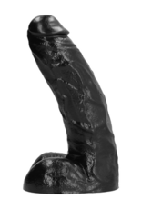 All Black Dildo - 10 / 25 cm