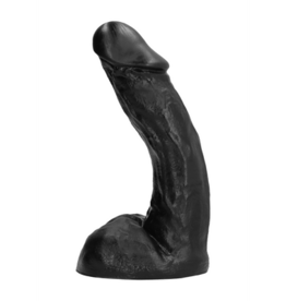 All Black Dildo - 9 / 23 cm