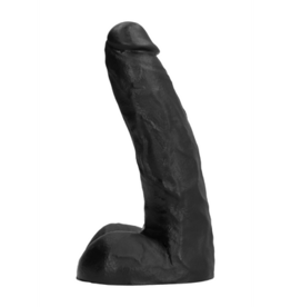 All Black Dildo - 9 / 22 cm