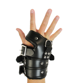 XR Brands Four Buckle Suspension Cuffs - Black