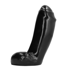 All Black Dildo - 7 / 18 cm