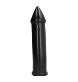 All Black Dildo - 9 / 24 cm