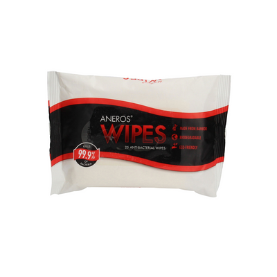 Image of Aneros Wipes - Anti-Bacterial - 25 Pieces