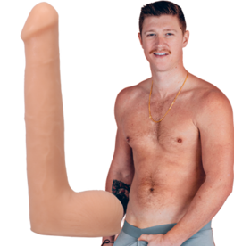 Doc Johnson Oliver Flynn - Realistic ULTRASKYN Dildo - 10 / 25 cm - Vanilla