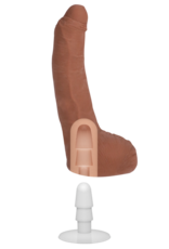 Doc Johnson Leo Vice - ULTRASKYN - with Removable Suction Cup - 6 / 15 cm - Caramel