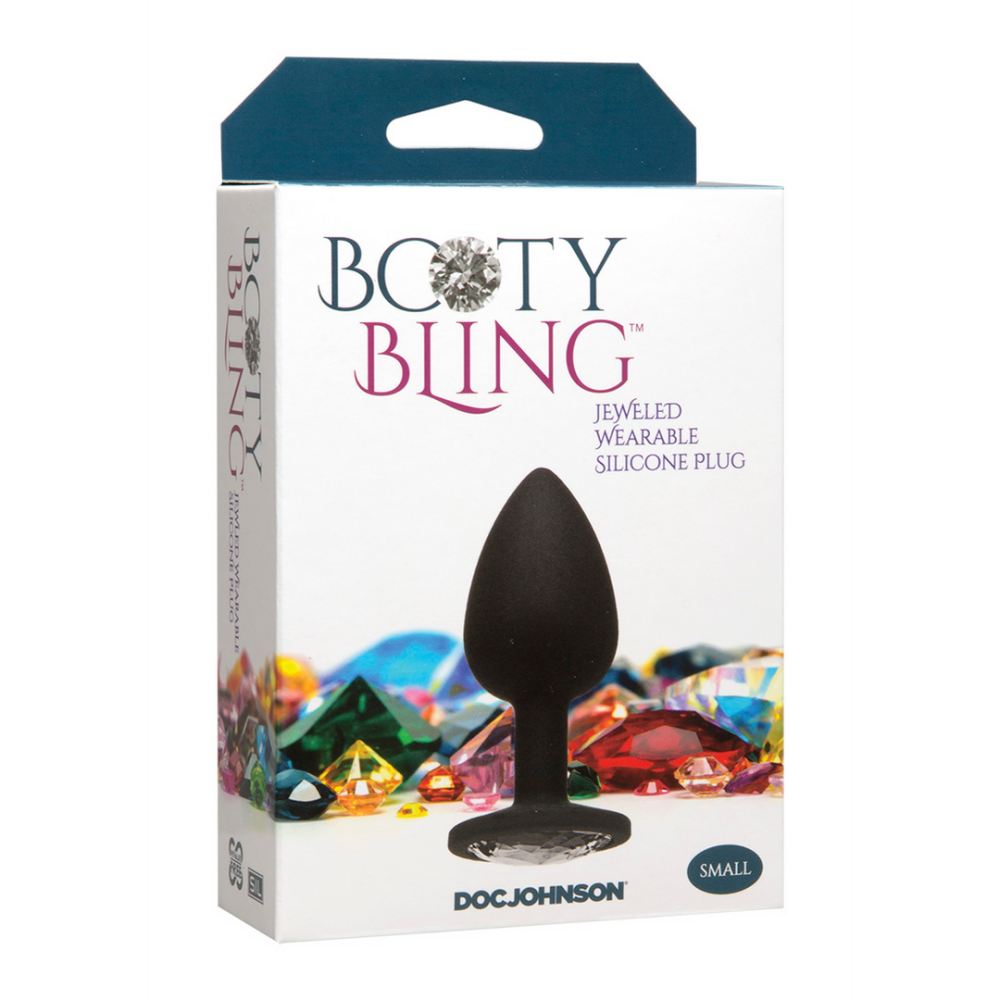 Doc Johnson Booty Bling - Spade Butt Plug - Small