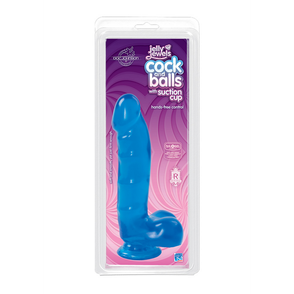Doc Johnson Cock and Balls with Suction Cup