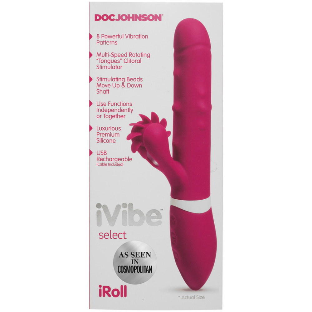 Doc Johnson iRoll - Rabbit Vibrator