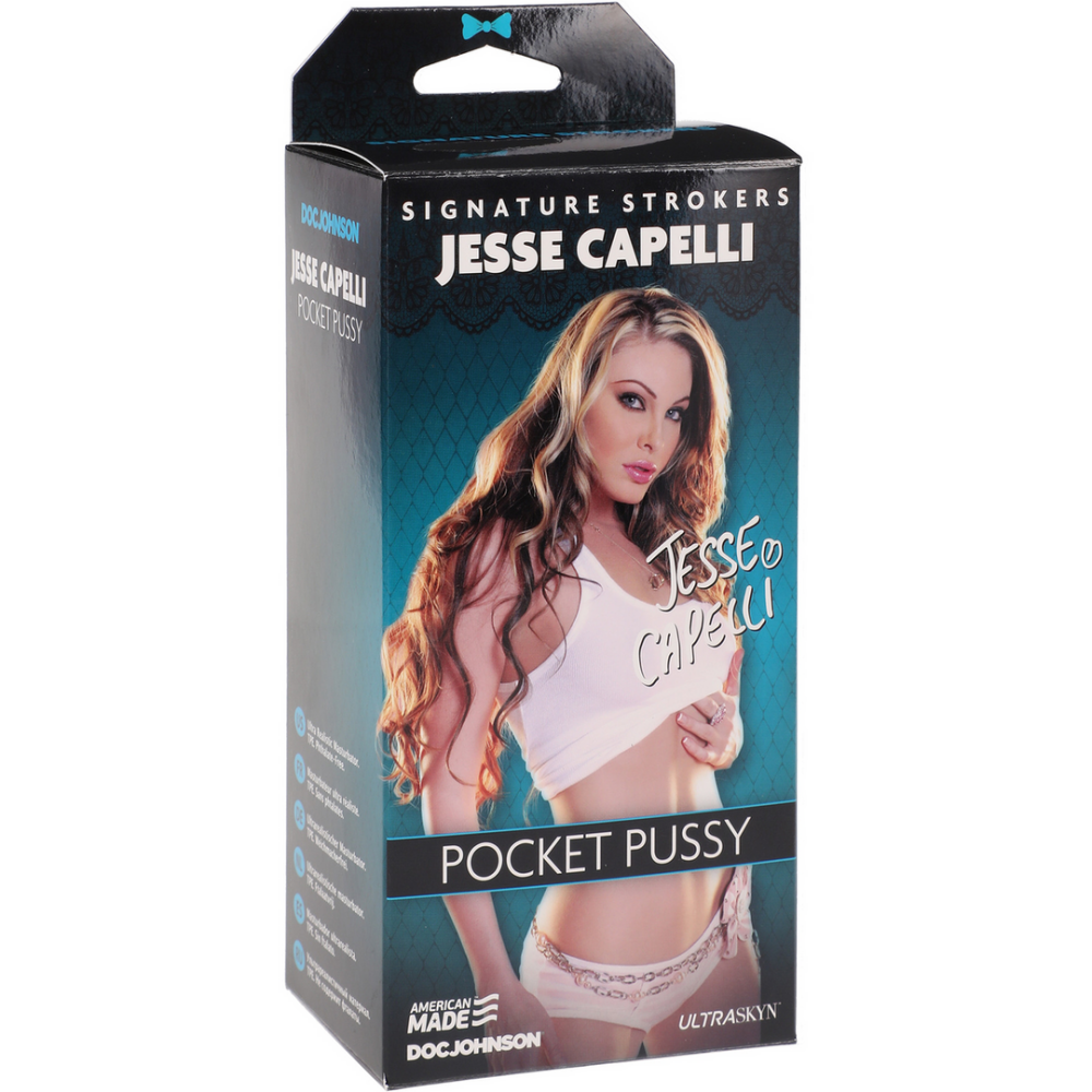 Doc Johnson Jesse Capelli - ULTRASKYN Pocket Pussy Masturbator